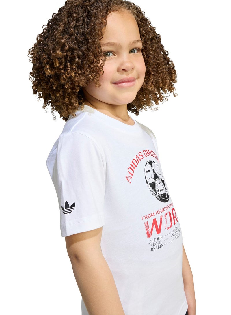 adidas Originals Youth Logo T-Shirt - Image 3
