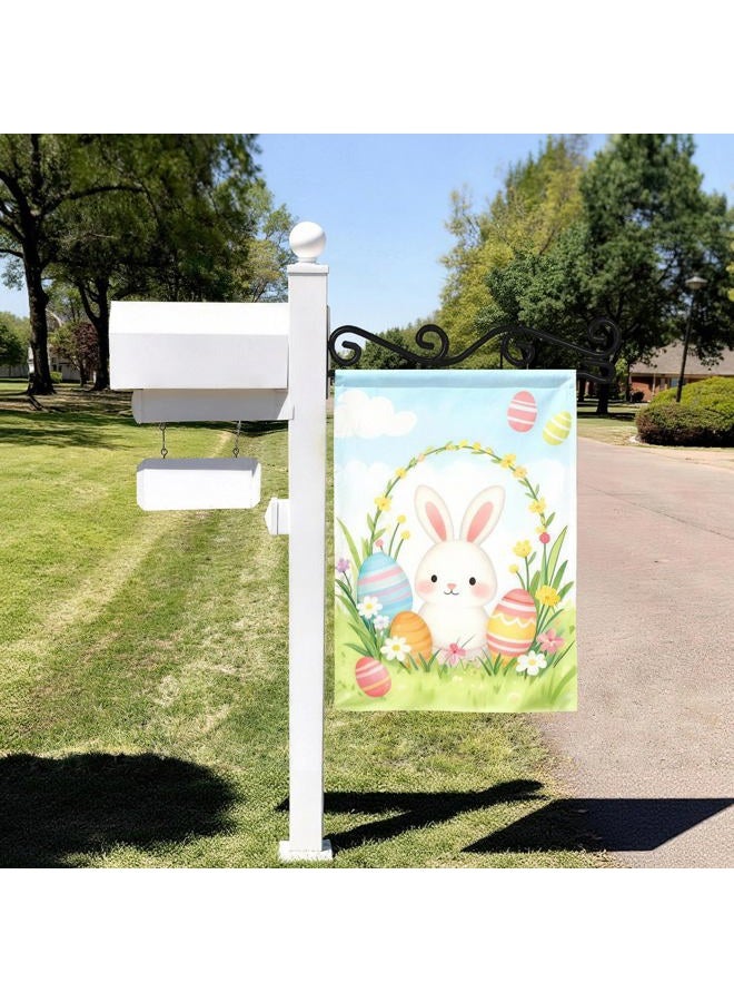HOOSUN Wall Garden Flag Holder,Wall Garden Flag Stand,Garden Flag Scroll Hanger,Garden Flag Wall Hanger,one Piece Garden Flag Stand for Wall Porch,Great Gifts Ideas - Image 4