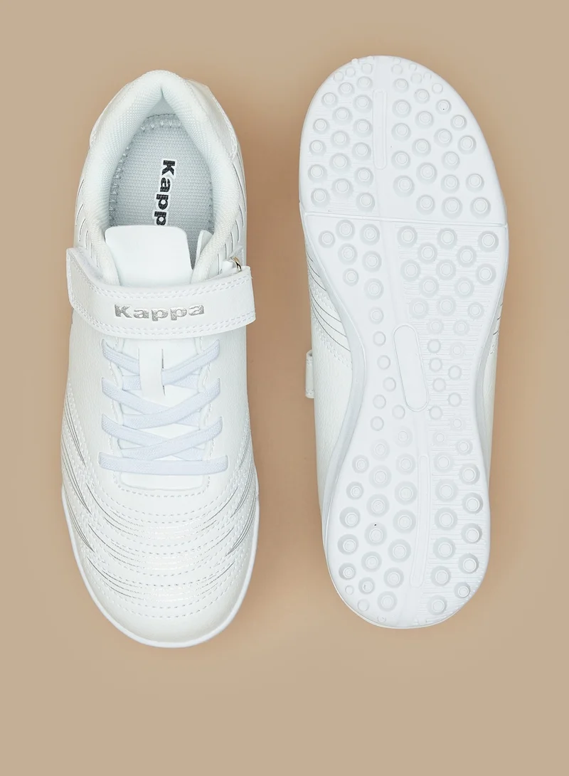 كابا Boys Textured Sneakers with Hook and Loop Closure