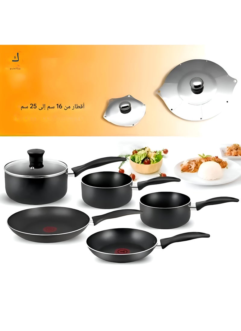 ماركة غير محددة غطاء المطبخ - قم بتحسين تجربة الطهي الخاصة بك مع غطاء الفولاذ المقاوم للصدأ المتين ، وهو مثالي لتغطية الأواني والأطباق بشكل آمن ، مما يضمن بقاء وجباتك طازجة وجاهزة للخدمة.  - Image 4