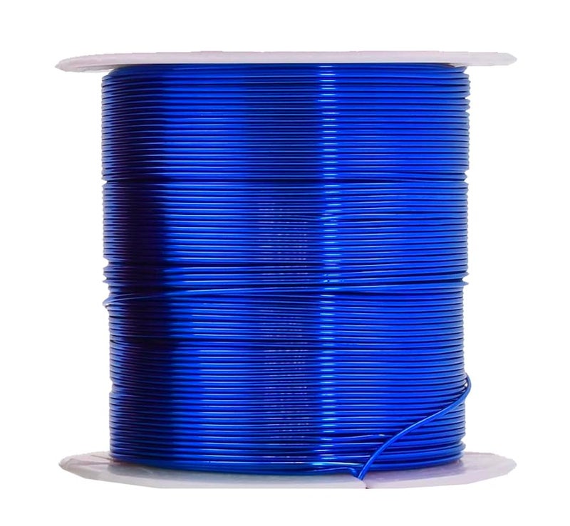 Mandala Crafts 22 Gauge Anodized Aluminum Craft Wire for Jewelry Making - 400 FT Colored Flexible Rainbow Wire - Bendable for Bonsai Armature Crafting Sculpting - Image 3