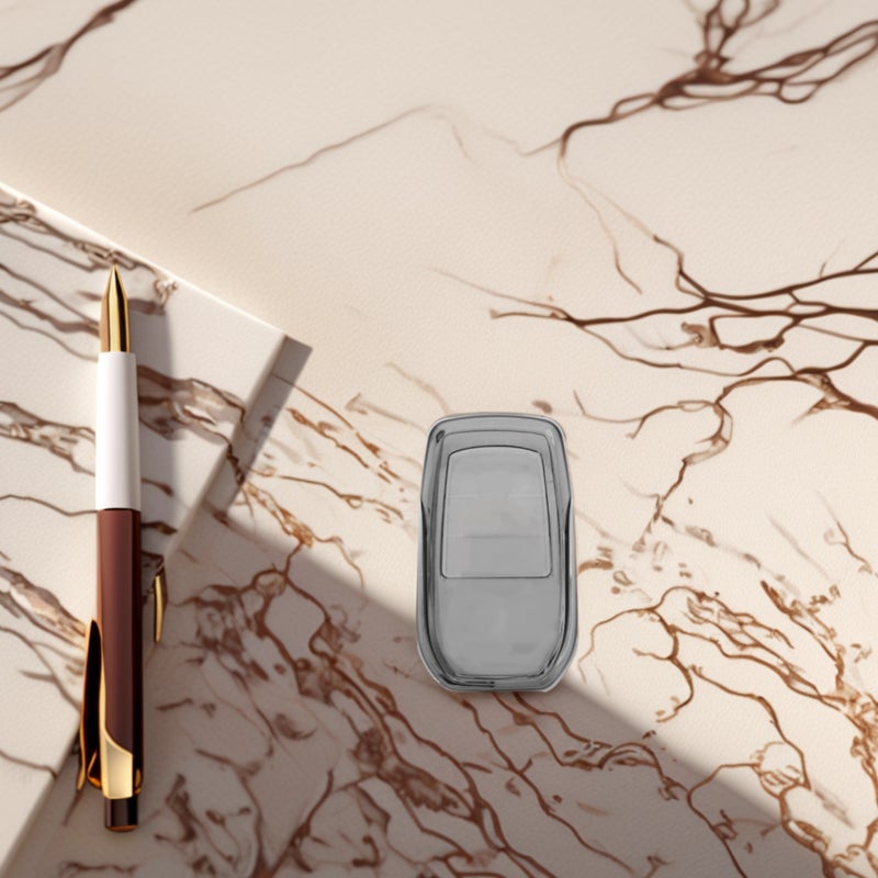 Transparent key Cover Case Car Key Cover Fob Holder Key Covers Key Shell Compatible With Toyota - Image 3