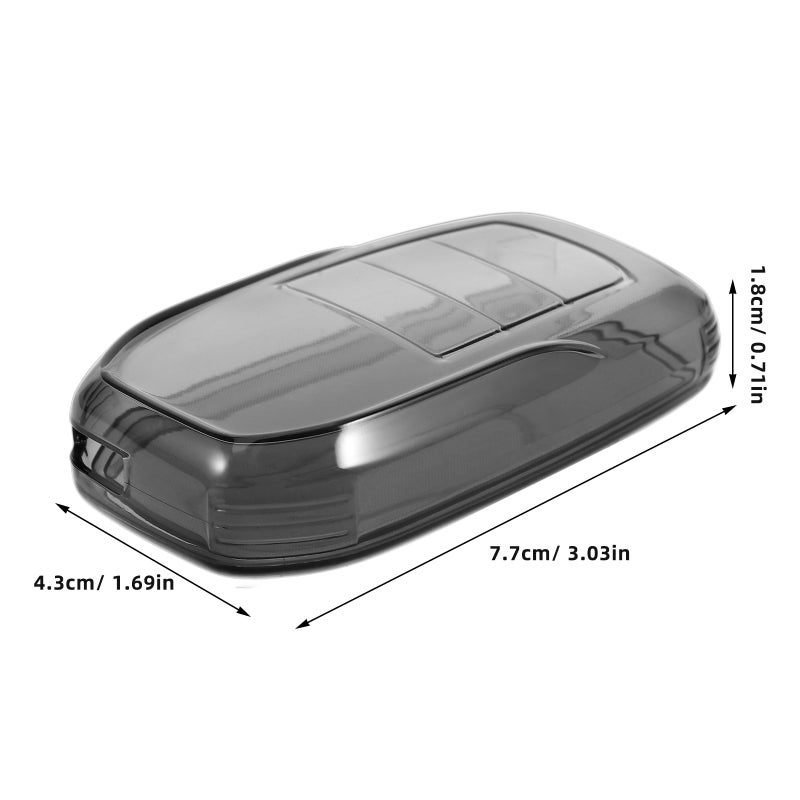 Transparent key Cover Case Car Key Cover Fob Holder Key Covers Key Shell Compatible With Toyota - Image 4