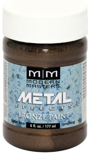 Modern Masters 6 oz Modern Masters ME396 Bronze Metal Effects Reactive Metallic Paint - Image 5