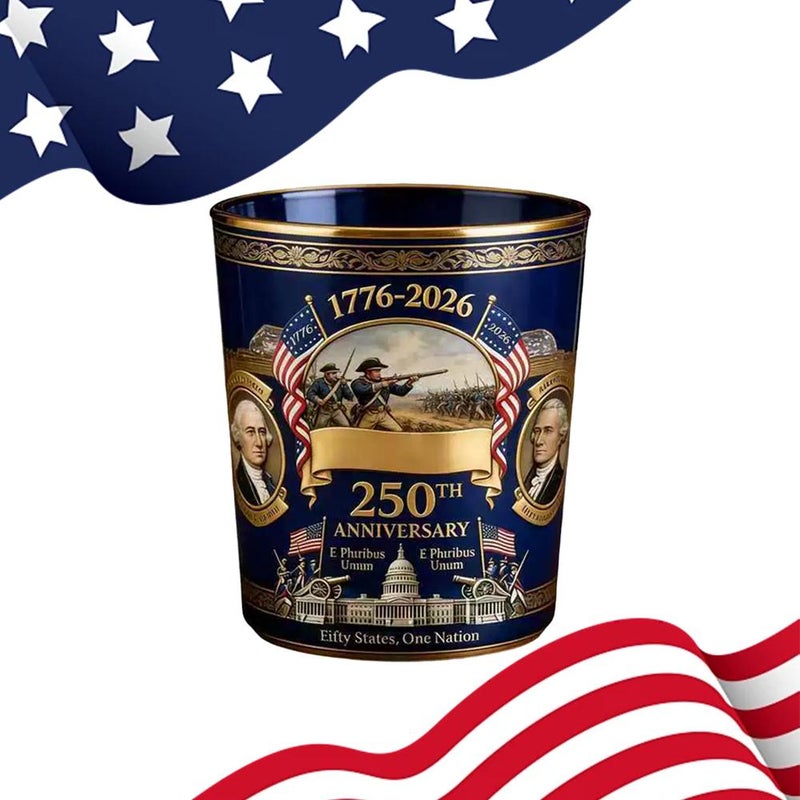 New cross-border commemorative whisky glasses, whisky anniversary commemorative glasses, whisky glasses. - Image 1
