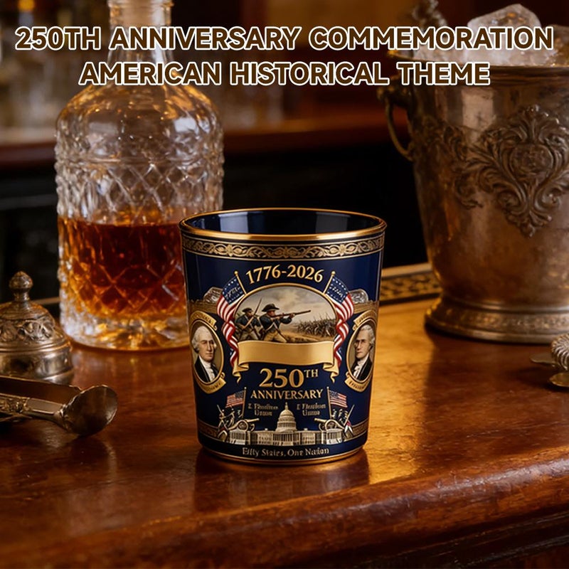 New cross-border commemorative whisky glasses, whisky anniversary commemorative glasses, whisky glasses. - Image 4