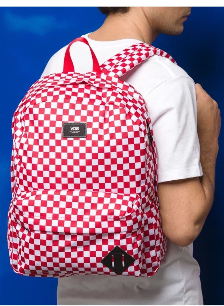 VANS 【School season】 Classic checkerboard print schoolbag Colorful schoolbag Large capacity schoolbag Universal schoolbag Laptop schoolbag  - Image 5