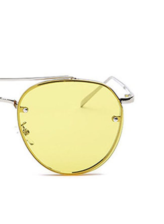 اليشمك نظارة شمسية بإطار آفياتور كامل الحواف للنساء - Image 5