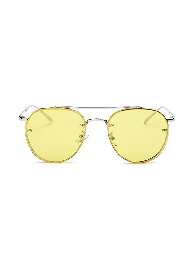 اليشمك نظارة شمسية بإطار آفياتور كامل الحواف للنساء - Image 3