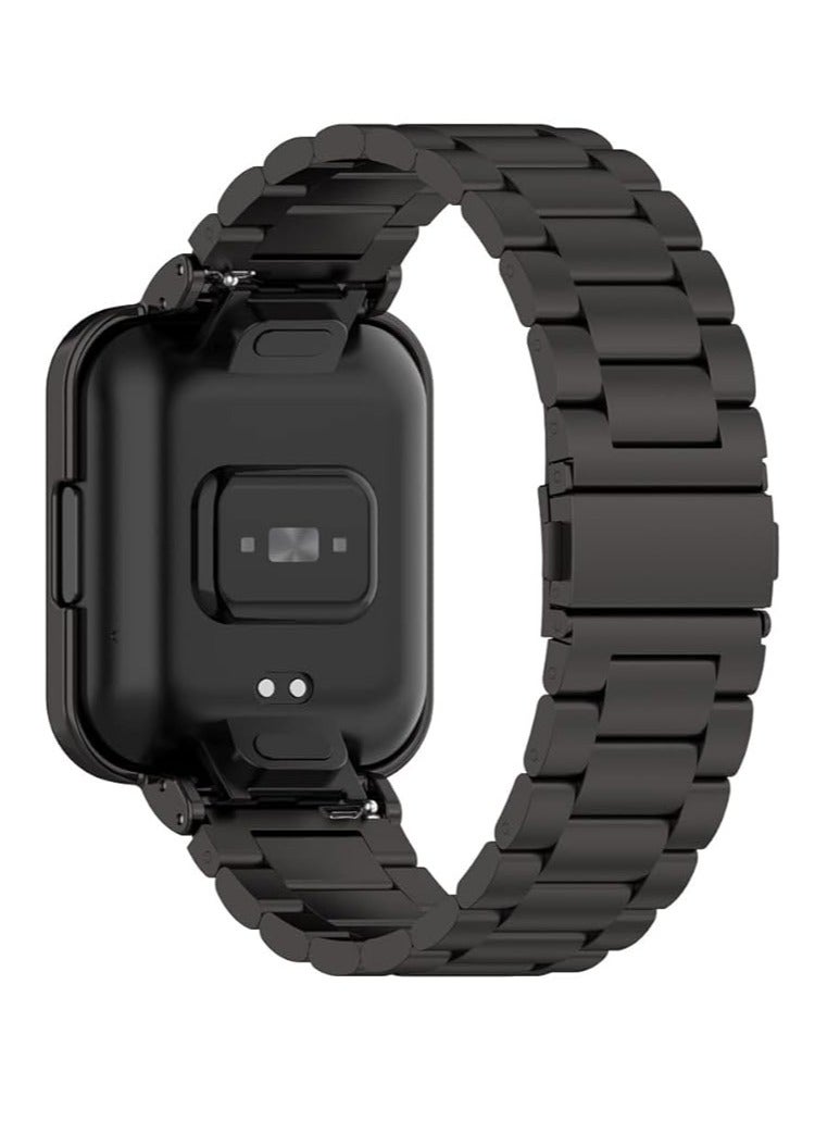 Xiaomi Mi Watch 2 Lite Bracelet, Stainless Steel Woven Mesh Watch Strap with Frame for Redmi Watch 2 Lite - Image 3