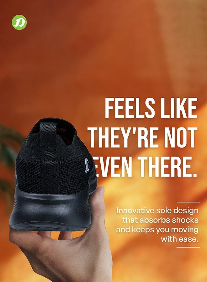 DOCTOR EXTRA SOFT Men's Sports Shoes with Memory Foam Cushioned Insole|Running Walking Gym Training Jogging Athletics|Comfortable & Stylish|Casual & Lightweight|Slipon Sneaker Gent's & Boy's ART-2008 - Image 4