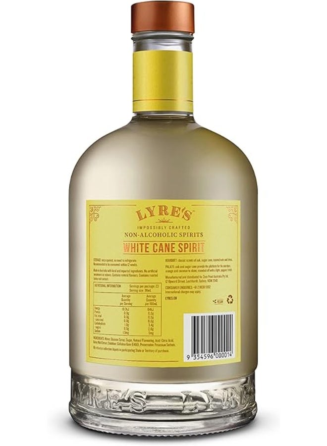 LYRE'S White Cane Spirit 700ml – Premium Non-Alcoholic White Rum Alternative - Image 2