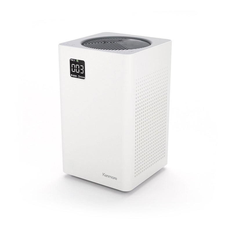 Kenmore PM2010 Air Purifiers with H13 True HEPA Filter, Covers Up to 1200 Sq.Foot, 24db SilentClean 3-Stage HEPA Filtration System, 5 Speeds for Home Large Room, Kitchens & Bedroom, PM2010 - Image 1