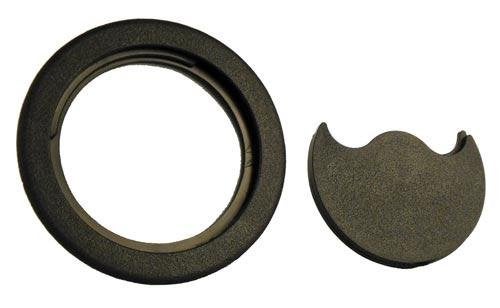Access Floor Systems Heavy Duty Floor Grommet w/Cover 3 Inch | Black ABS Plastic Grommet for Cable Organization | Great to Organize Cables | Easy Installation - Image 2