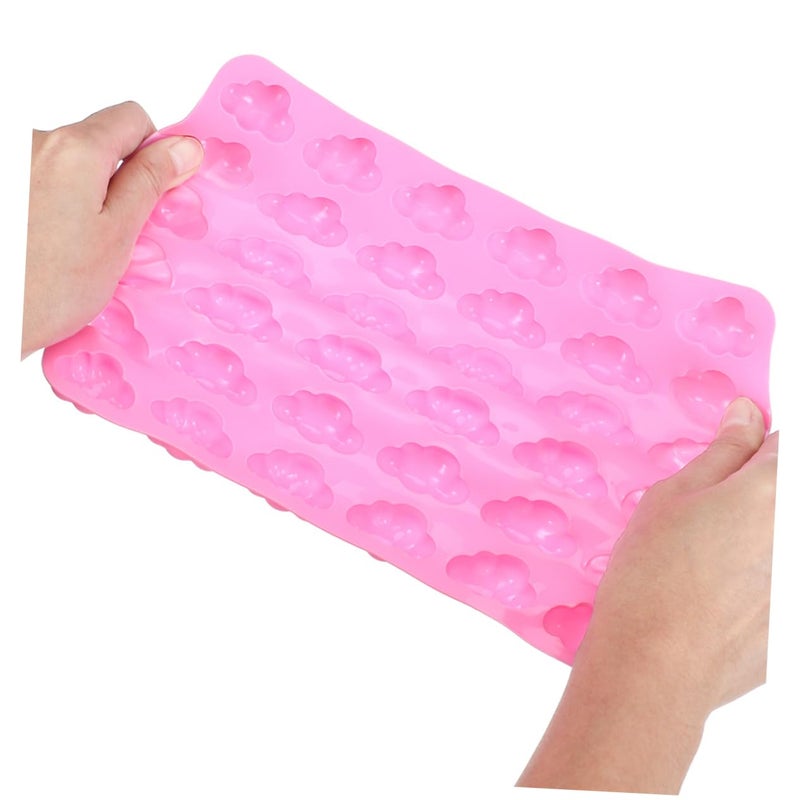 Pink Reusable Flexible Silicone Mold for Cake Chocolate Jelly Candy Making 2PCS - Image 5