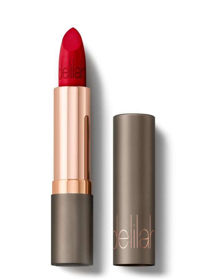 Delilah - Colour Intense Cream Lipstick - Floozy - Rich Pigmented - Long Lasting, Hydrating, Velvety Creamy Lipstick For Women - Silky Matte Finish - Infused with Vitamin E - Vegan - 3.7g / 0.13 Oz - Image 1