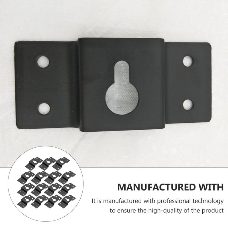 30pcs Iron Speaker Bracket Hooks Wall Mount Connectors For Audio Box - Image 4