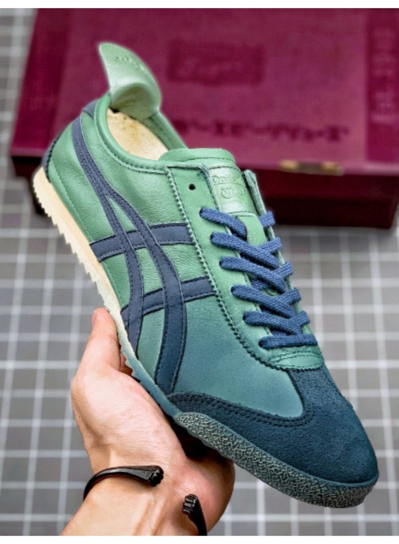 Onitsuka Tiger Onitsuka Tiger MEXICO 66 Deluxe Japan-made lambskin sneakers 