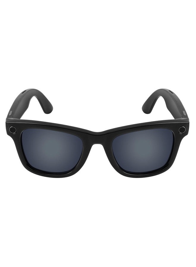 Mryok Polarized Replacement Lenses Compatible with Ray-Ban Meta Wayfarer RW4008 53mm - Black Iridium - Image 2