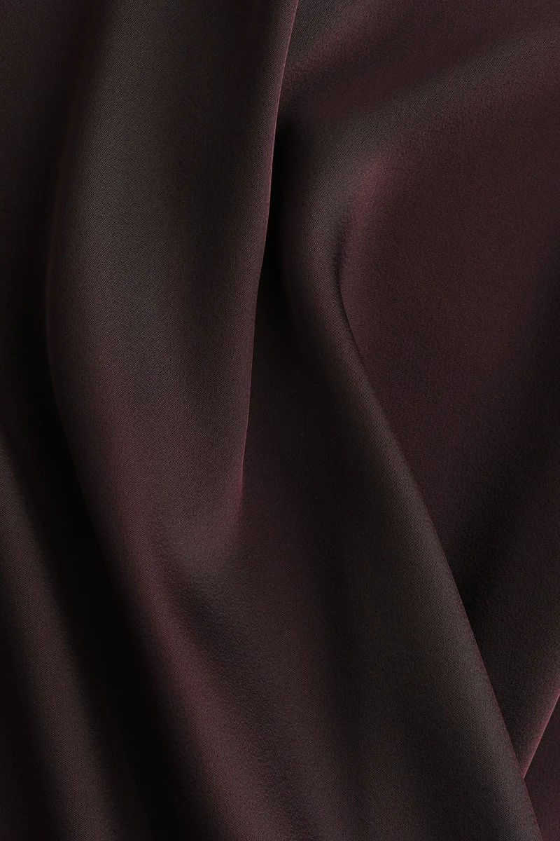 H&M Sleeveless satin dress