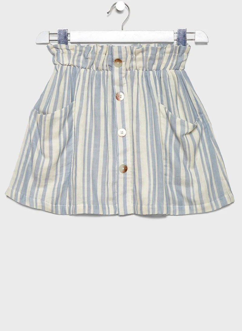Cotton On Kids Striped Skirt