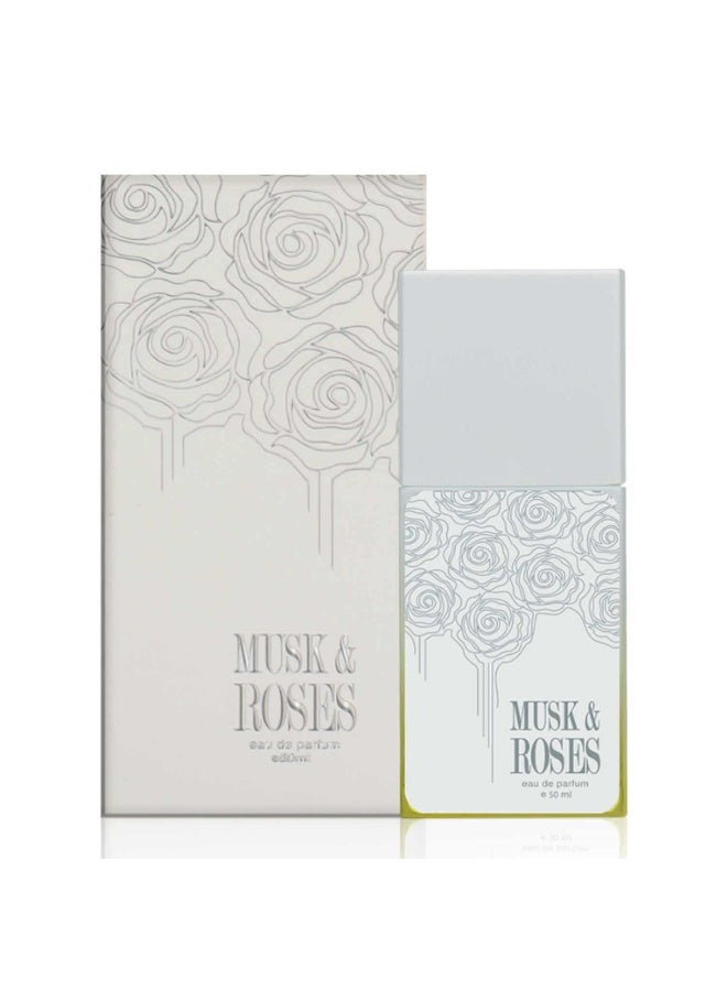 Ahmed Al Maghribi AHMED Musk & Roses 50mL Sensual Perfume for Women and Men with Sandalwood, Oud, Cedar Base blended with a Fresh Fruity Top by Al Maghribi Arabian Oud - Image 3