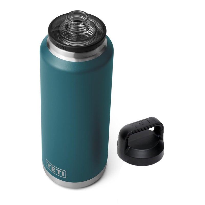 YETI Rambler 46 oz Bottle, Leakproof, Vacuum Insulated, Stainless Steel with Chug Cap, Agave Teal - Image 1