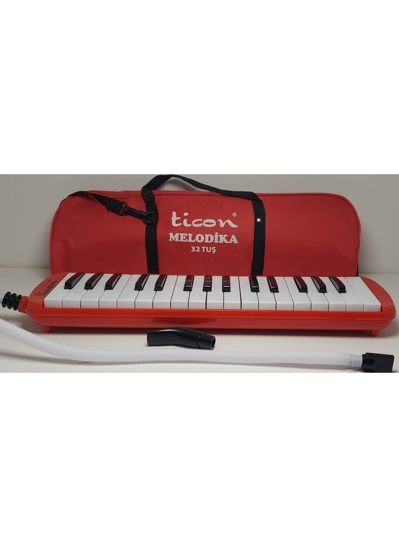 Ticon 32 K Melodika Red with Soft Bag  - Image 2