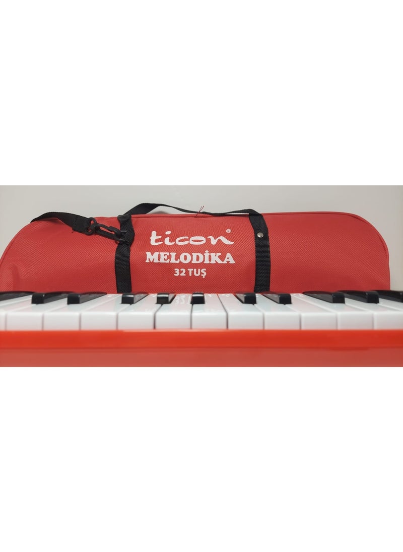 Ticon 32 K Melodika Red with Soft Bag  - Image 5
