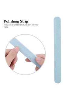 yuyte Nail Buffer And Shine Kit 3Pcs Nail Art Buffing Cream And Nail Brush Buffer Varnish Polish For + Polishing Strip Nail Art  - Image 4
