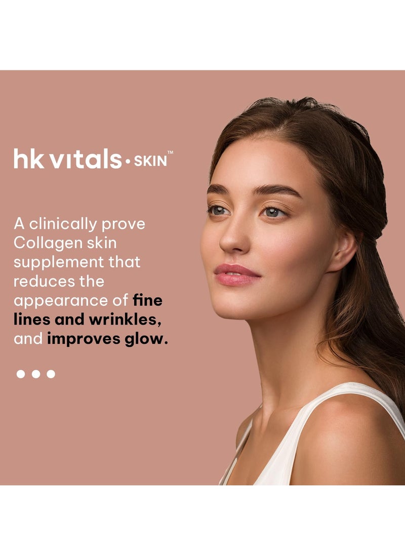 HEALTHKART - HealthKart HK Vitals Skin Radiance Collagen Powder Marine Collagen Watermelon 200 g Collagen Supplements for Women and Men with Biotin Vitamin C E Sodium Hyaluronate  for Healthy Skin Hair and Nails - Image 1