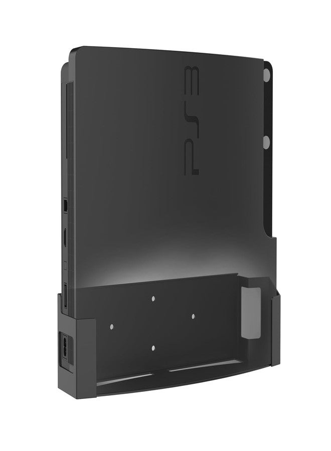 Monzlteck Wall Mount for PS3 Slim,Steel Mount Wall Holder Bracket for PlayStation 3(CECH 2000-2500),Space Saving,wp3-s - Image 4
