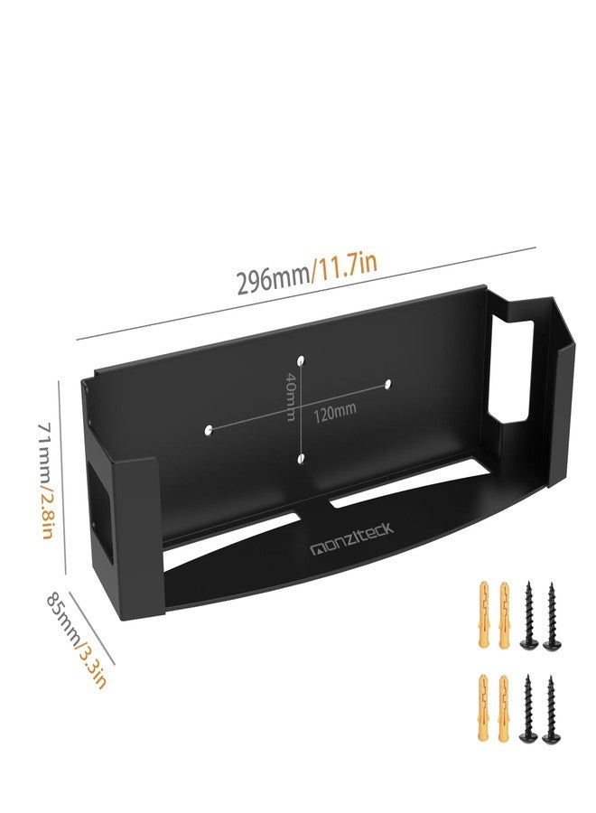 Monzlteck Wall Mount for PS3 Slim,Steel Mount Wall Holder Bracket for PlayStation 3(CECH 2000-2500),Space Saving,wp3-s - Image 3