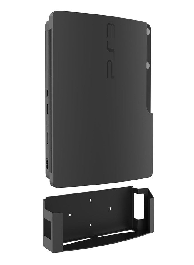 Monzlteck Wall Mount for PS3 Slim,Steel Mount Wall Holder Bracket for PlayStation 3(CECH 2000-2500),Space Saving,wp3-s - Image 1