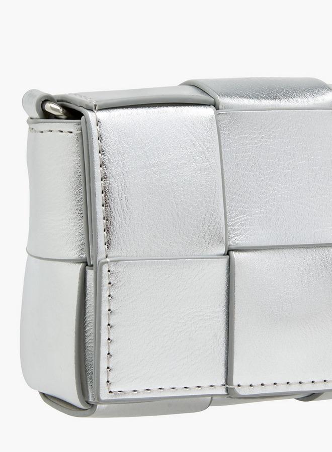 فلورا بيلا من شو إكسبرس حقيبة فلورا بيلا كروس بودي بنسيج متشابك وحزام سلسلة من مجموعة رمضان - Image 5