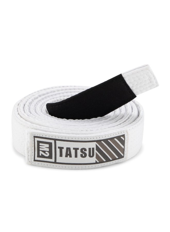 Tatsu TATSU LEVE BJJ BELT WHITE - Image 1