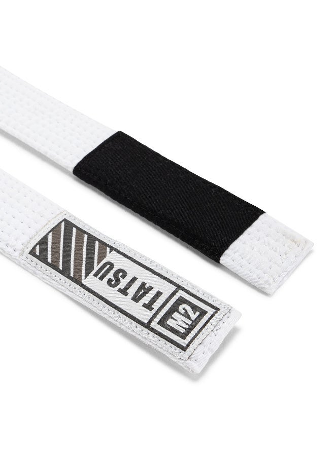 Tatsu TATSU LEVE BJJ BELT WHITE - Image 3
