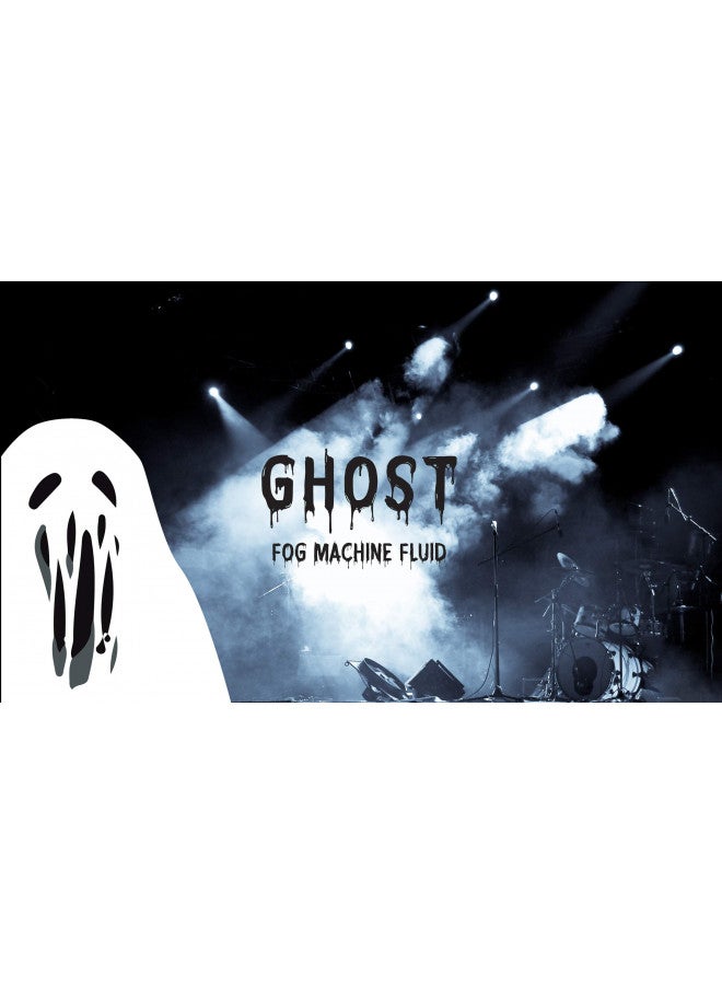 GHOST Fog Machine Fluid سائل آلة الضباب GHOST - سائل ضباب عالي الكثافة لآلات الضباب المعتمدة على الماء (1 لتر) - Image 3