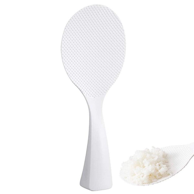 Portible Rice Scoop Non Stick No Scratch Table Rice Scooper Standing Rice Spoon Paddle Professional Rice Server Spatula Rice Cooker Scoop for Kitchen (1 Pcs) - Image 1