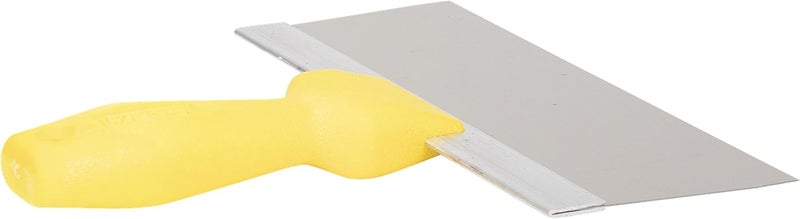 Walboard WAL-BOARD TOOLS Yellow Plastic Handle Drywall Taping Knife, 8 Inch Stainless Steel Blade, Made in The USA, 021-038 - Image 3