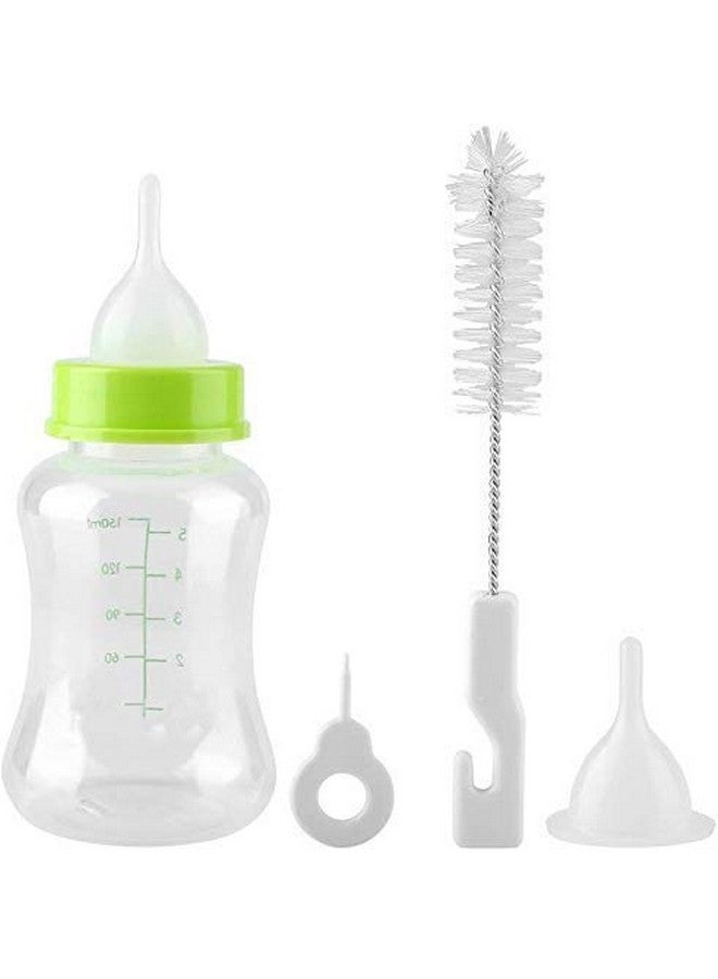 Pet Nursing Kit Milk 150 Ml With Extra Nipple, Bottle Cleaner And Hole Pin Colour May Vary - Image 1