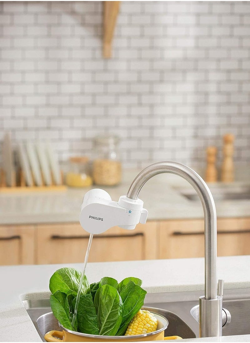 Philips - Horizontal Ultrafiltration Technology X-Guard On Tap Water Filter - 99% Pure and Safe 1200 Liter Drinking Water - Image 1