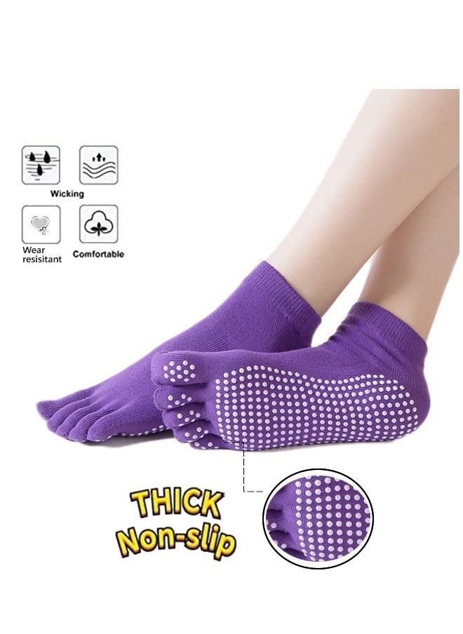 Generic Anti-Skid Breathable Fitness Yoga Socks  - Image 2