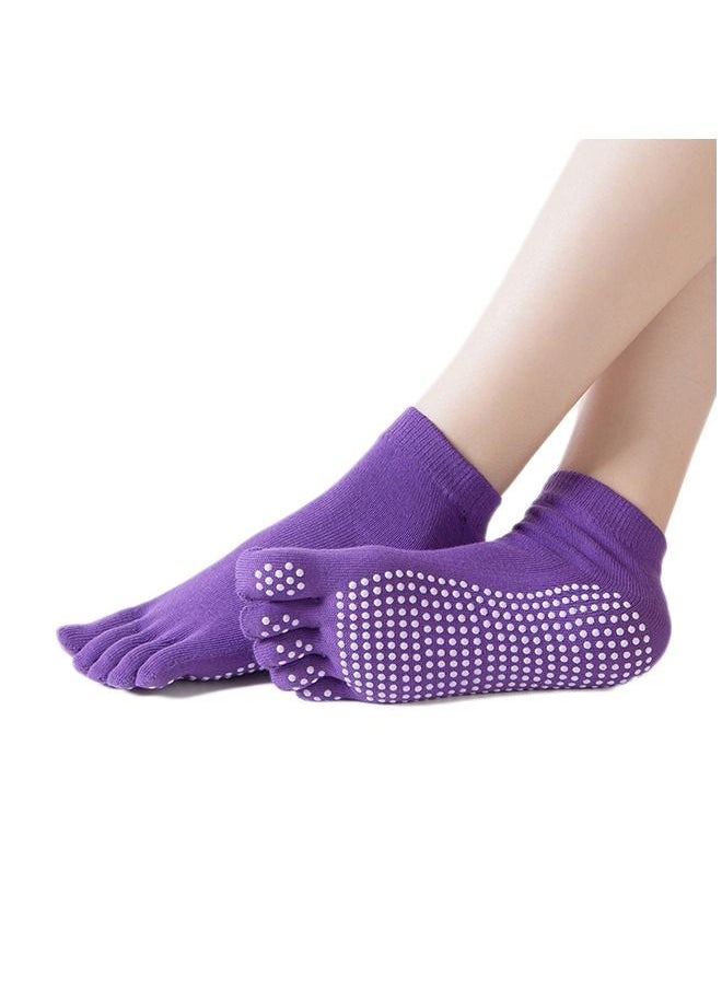 Generic Anti-Skid Breathable Fitness Yoga Socks  - Image 1