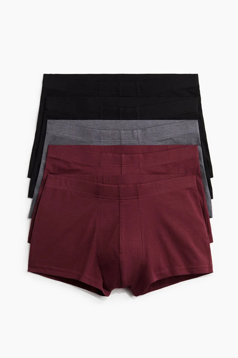 H&M 5-pack cotton short trunks