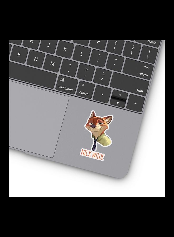 RKN Zootopia Badge Vinyl Stickers For Laptop 3inch - Image 2