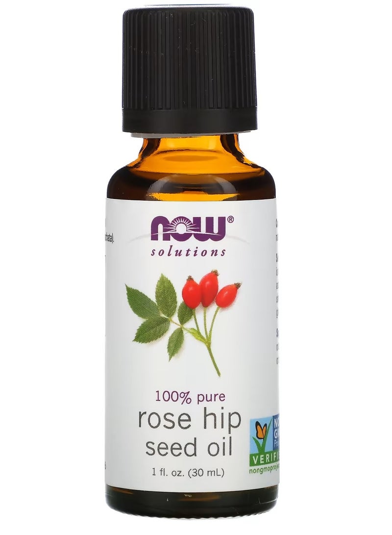 ناو زيت بذور الورد من ناو فودز سوليوشنز 1 أونصة سائلة 30 مل