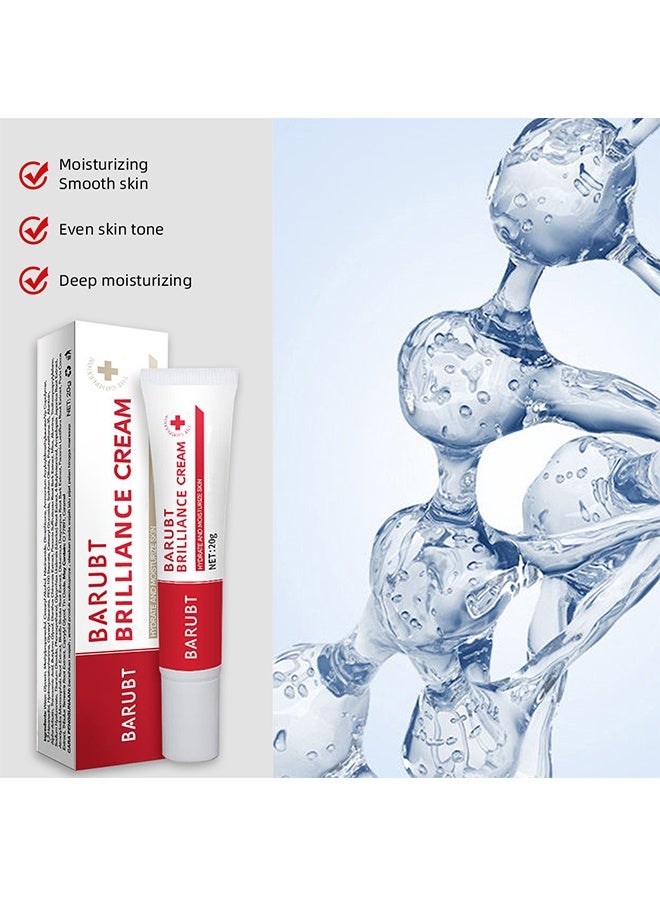 باروبت كريم تفتيح 20 جم، علاج لتفتيح البشرة للنمش والحروق الشمسية والبقع الداكنة وبقع السن وتبييض البشرة وتحسين تفاوت لون البشرة - Image 4