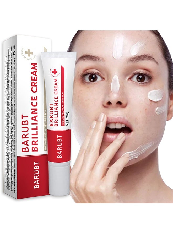 باروبت كريم تفتيح 20 جم، علاج لتفتيح البشرة للنمش والحروق الشمسية والبقع الداكنة وبقع السن وتبييض البشرة وتحسين تفاوت لون البشرة - Image 1