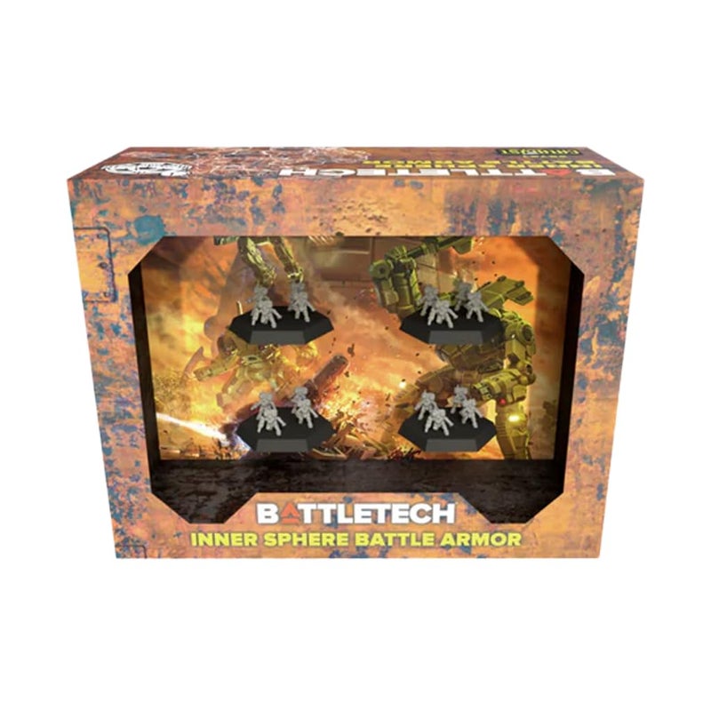 Catalyst Game Labs Battletech Inner Sphere Battle Armor Pack, Strategy Board Game, for 1+ Players and Ages 14+ - Image 1